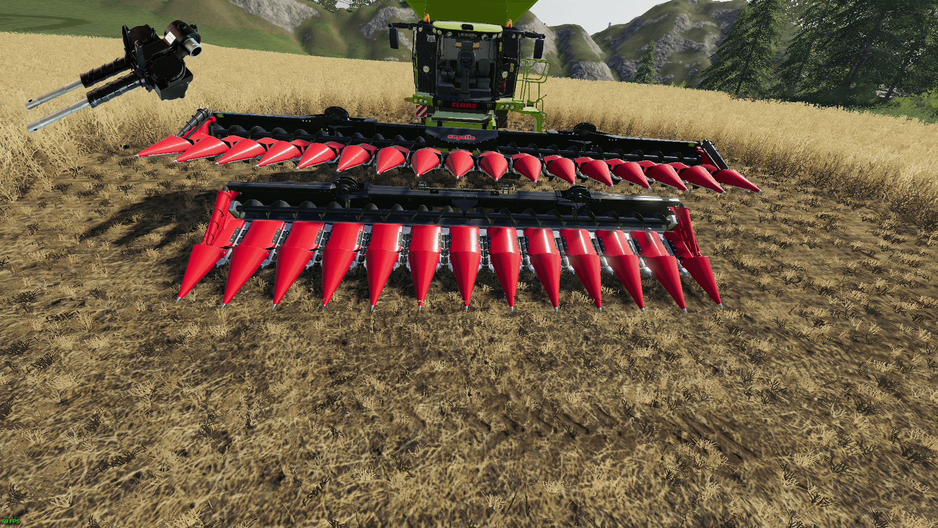 علبة التروس لرأس الذرة من الألومنيوم لحصاد الحبوب